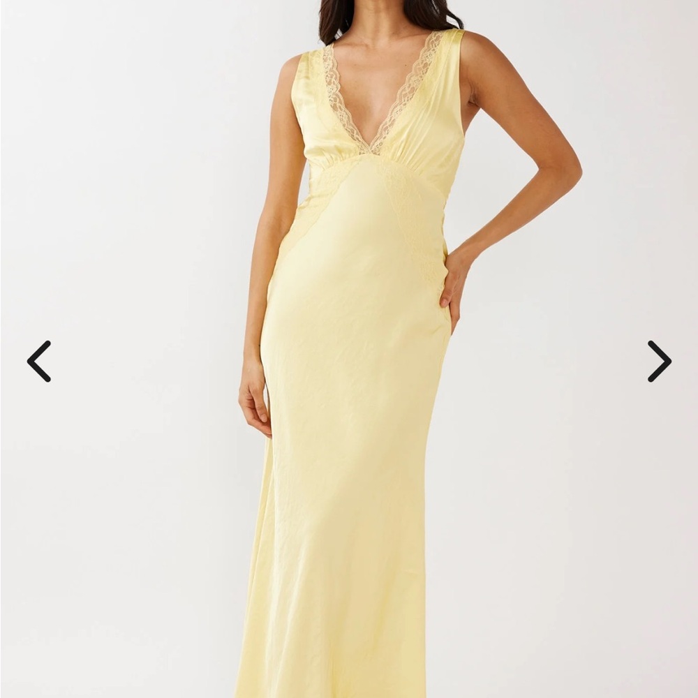 Selfie Leslie Yellow Maxi Dress